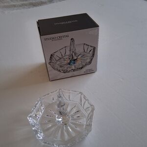 NEW Studio Crystal Ring Holder Stand NIB